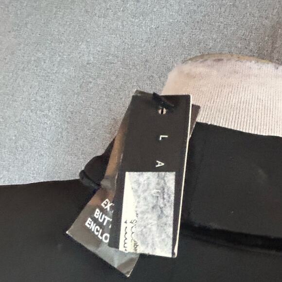 Nwt- Laundry by Shelli Segal-  Blazer with velvet piping and tie waist - Picture 3 of 6